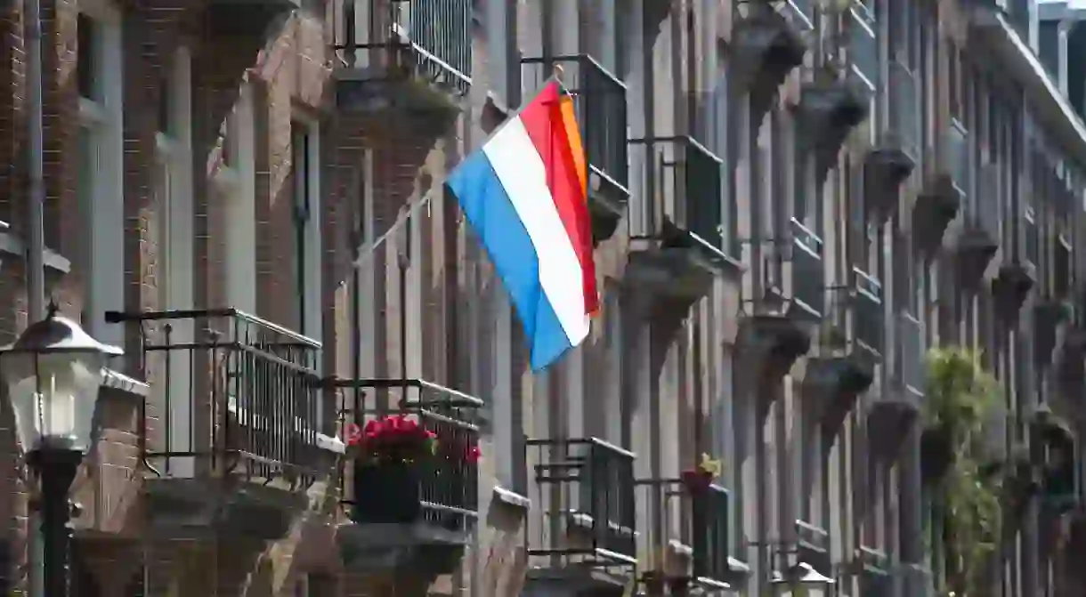 The Dutch flag