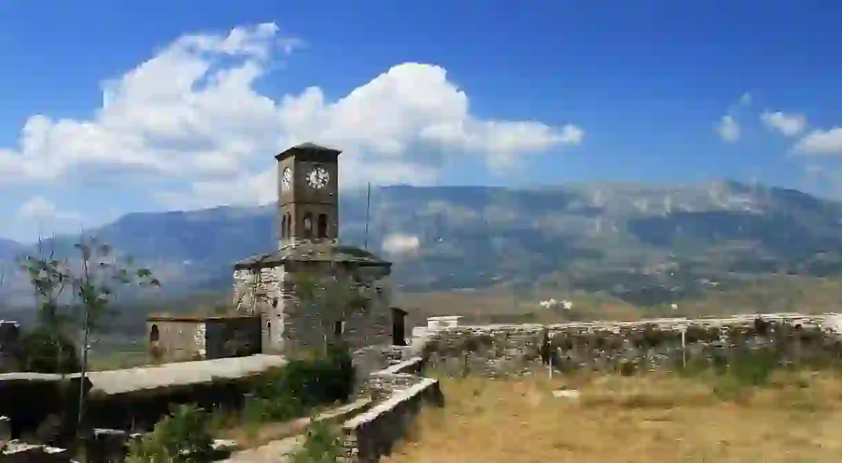 The castle of Gjirokastër is the largest of Albania