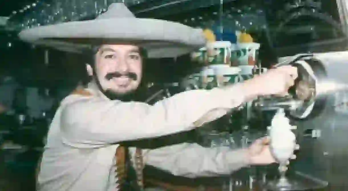 Mariano Martinez invented the frozen margarita machine in Dallas in 1971.