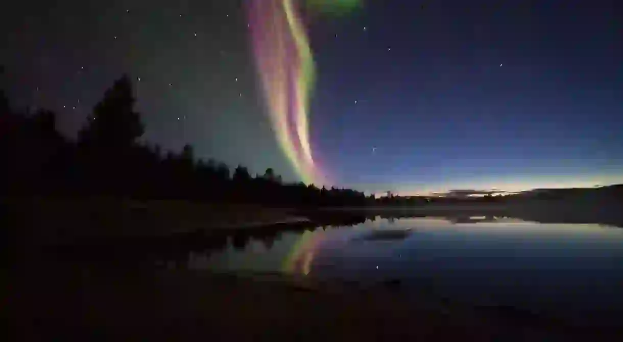 Spring and autumn are the best times to spot Northern Lights in Finland.