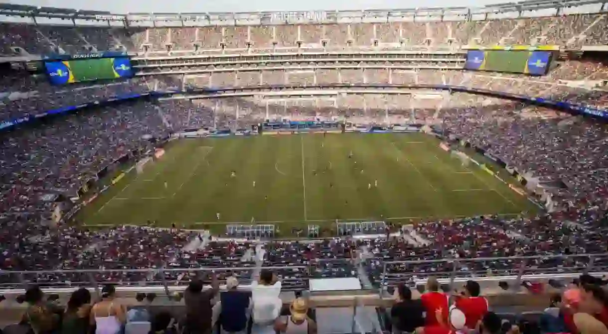 A 2015 CONCACAF Gold Cup match at MetLife Stadium