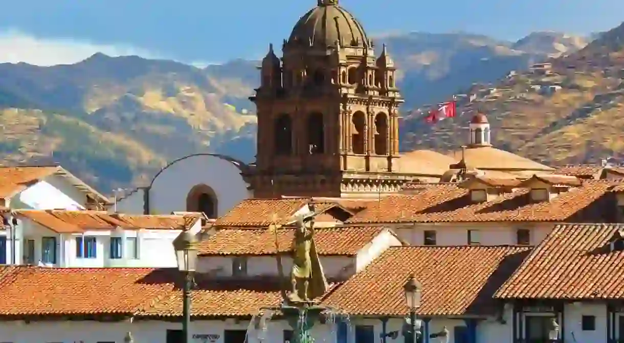 Cuscos beautiful city roofs