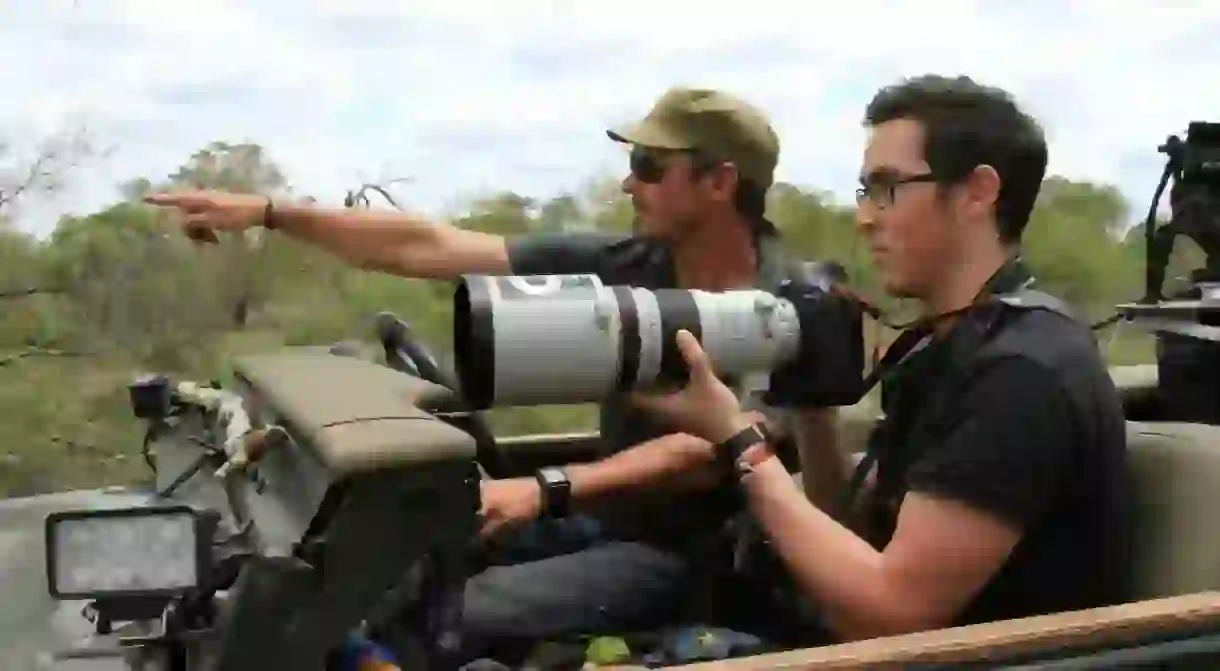 Nadav in the bushveld