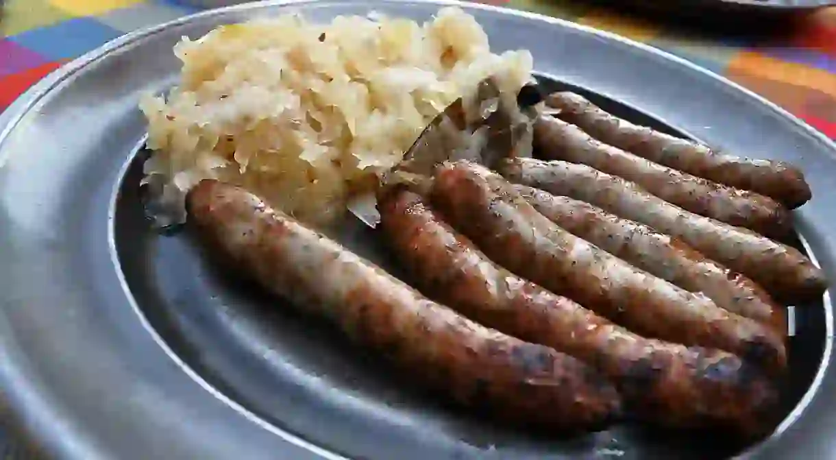 Nuremberg sausages