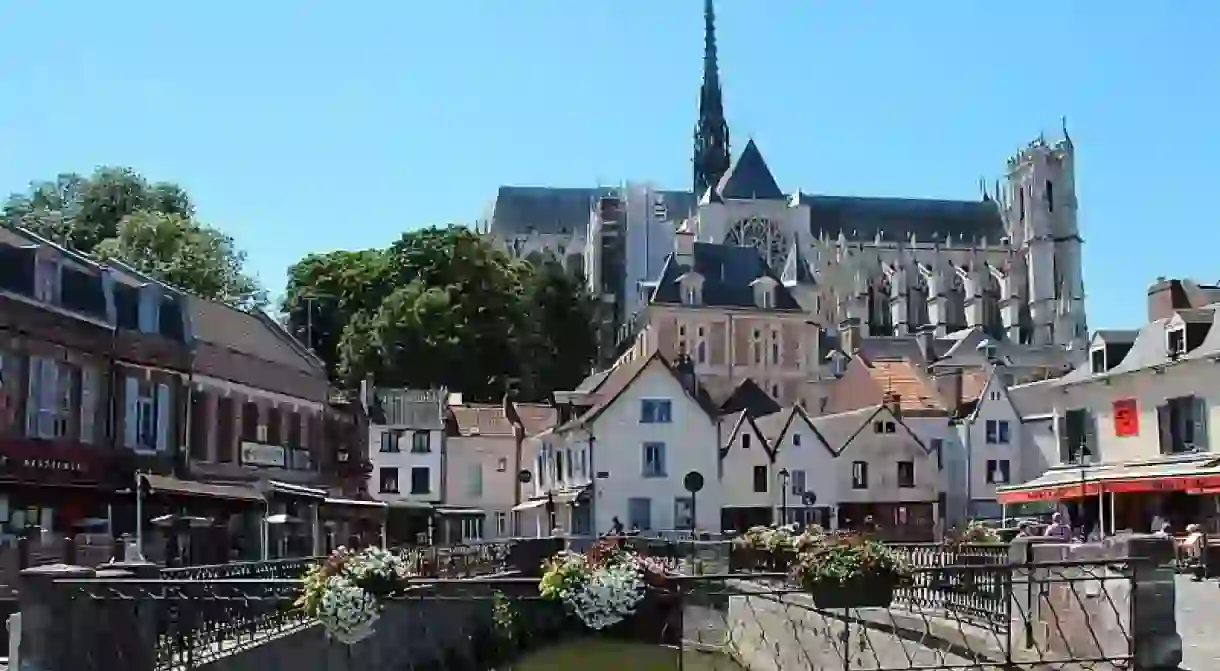 View of Amiens from the Place du Don