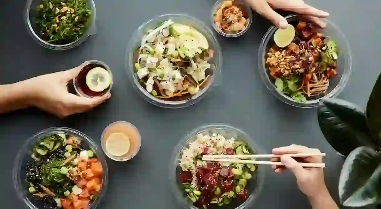 A selection of these fresh and nutritious bowls