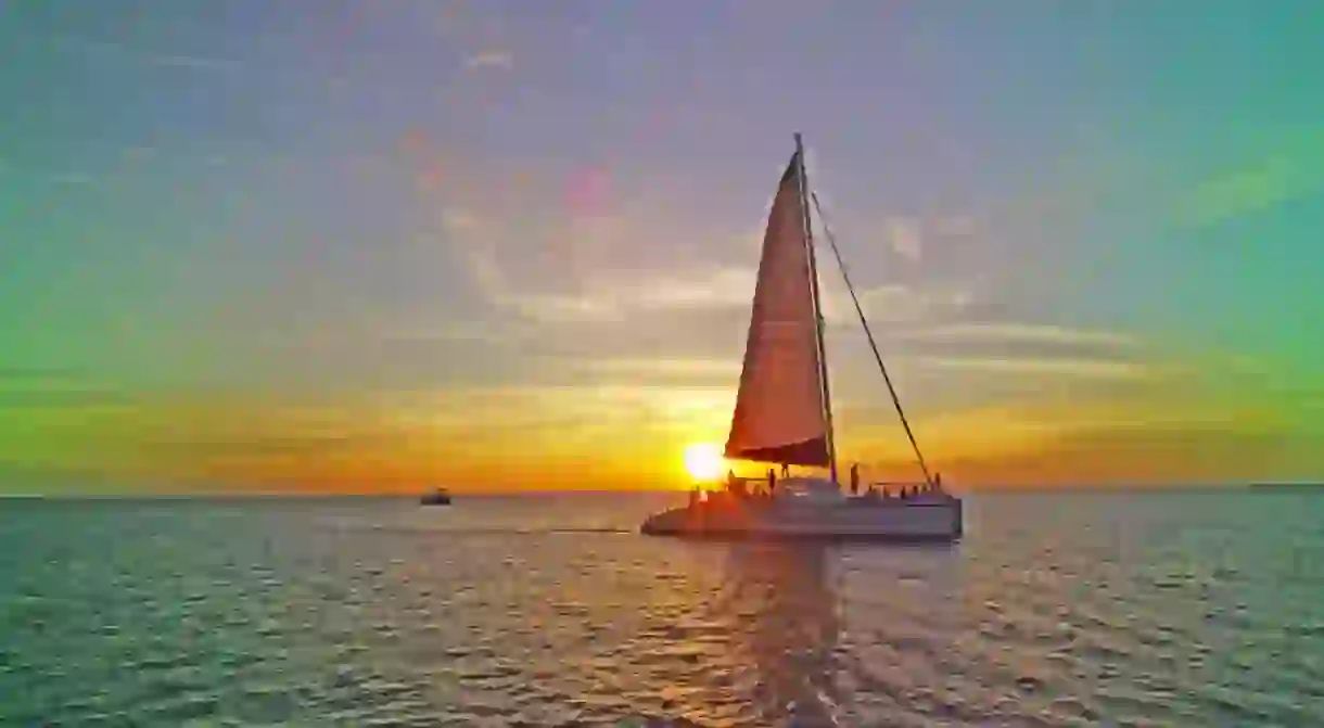 Red Sail Sports Sunset Sail in Grand Cayman