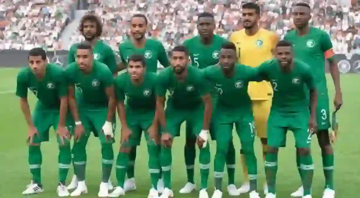 The Saudi national tootball team