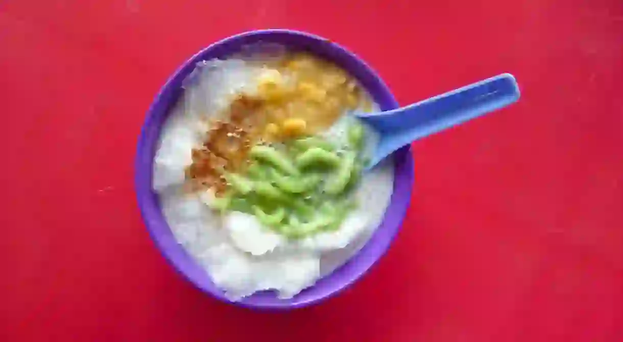 Cool down with a bowl of cendol