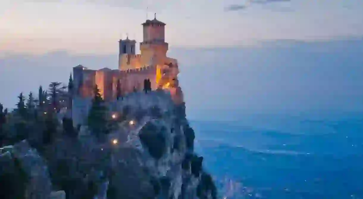 Rocca della Guaita, a castle in the Republic of San Marino