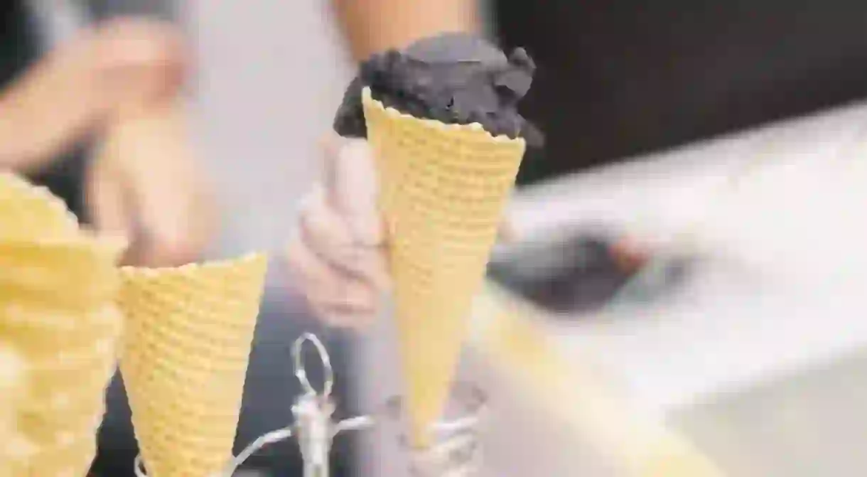 Youll no longer be seeing black ice cream in your Instagram feed