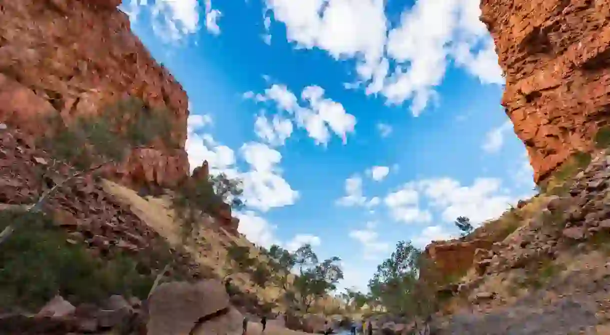 Simpson’s Gap in the West MacDonnell Ranges