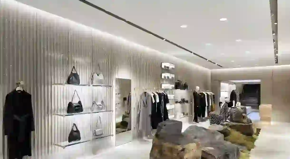 Stella McCartney flagship store interior, London, 2018