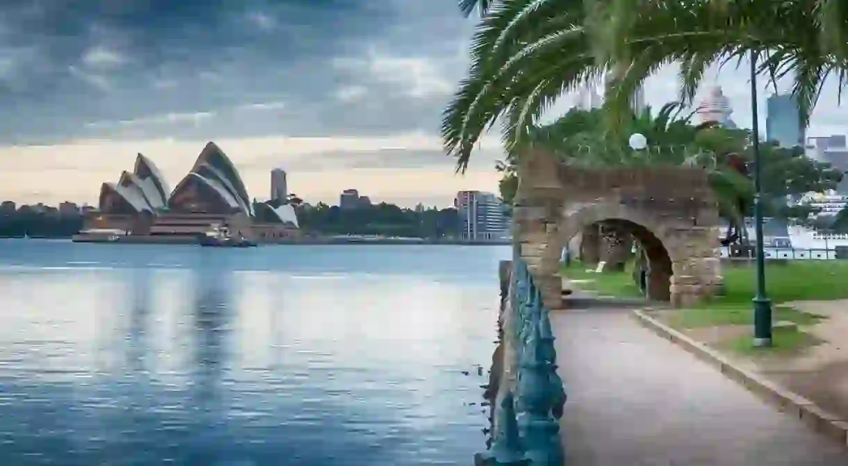 Sydney Harbour foreshore in Kirribilli