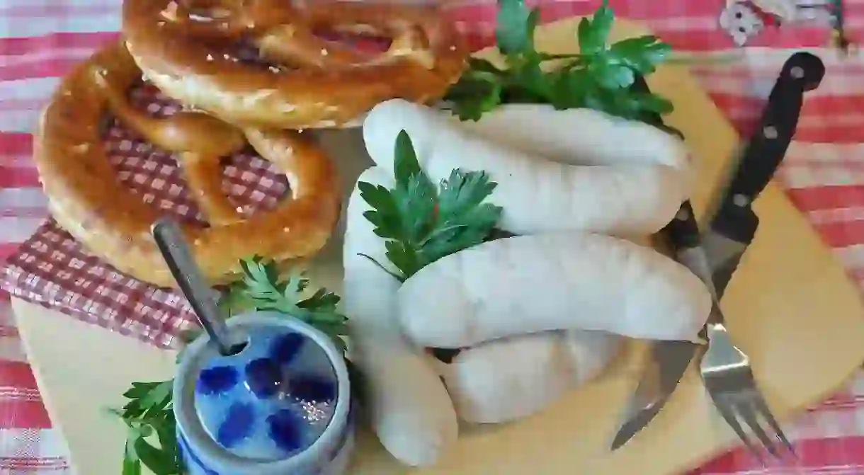 Weißwurst sausages