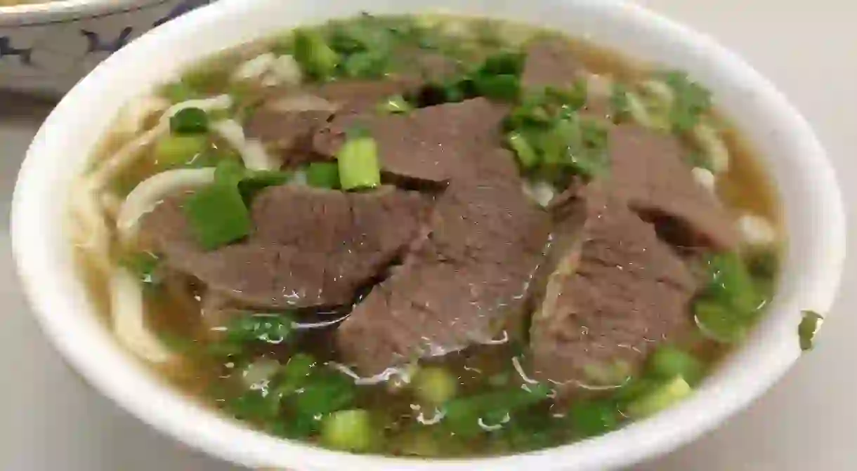 Taiwanese beef noodles