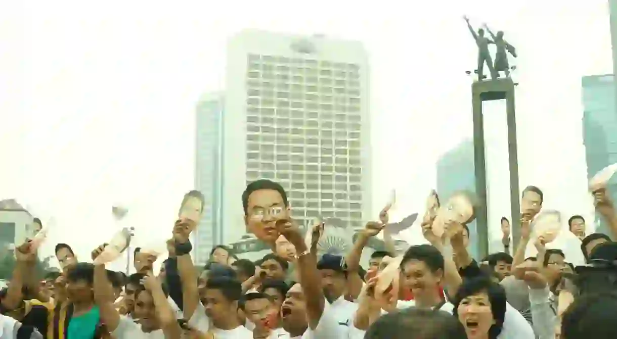 Car free day activities in Jakarta