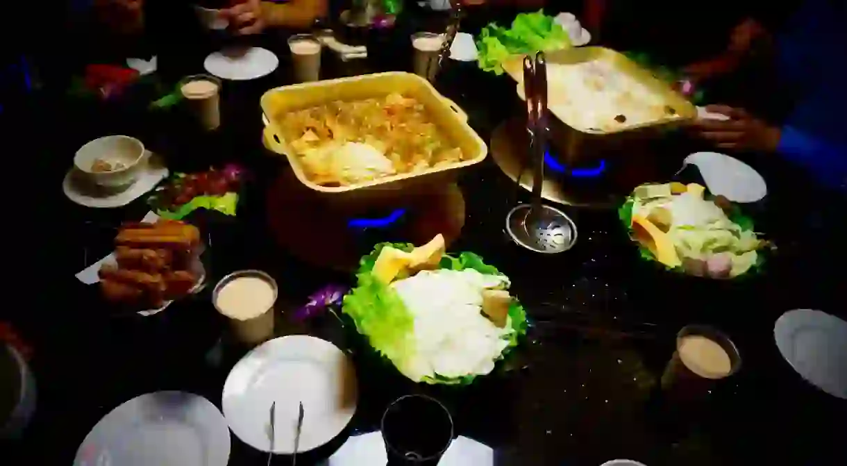 A hotpot feast