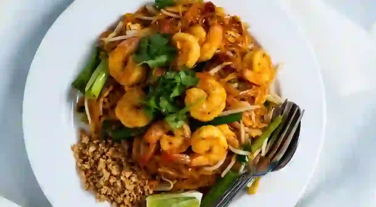 A classic pad thai