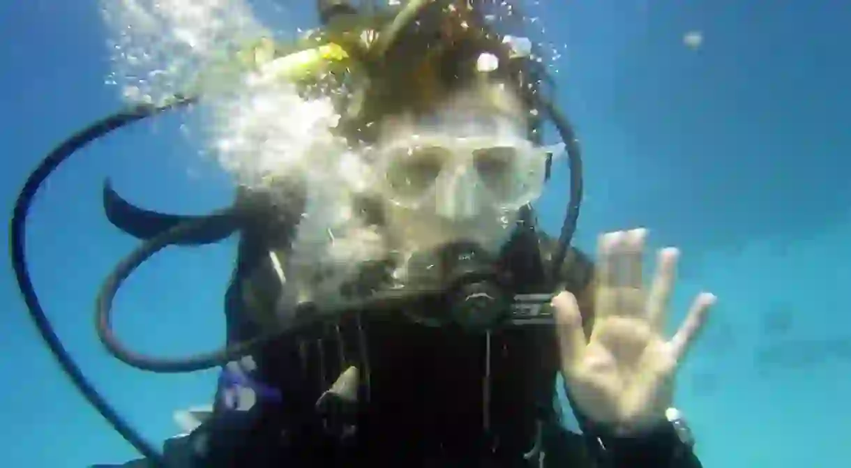 Scuba diving