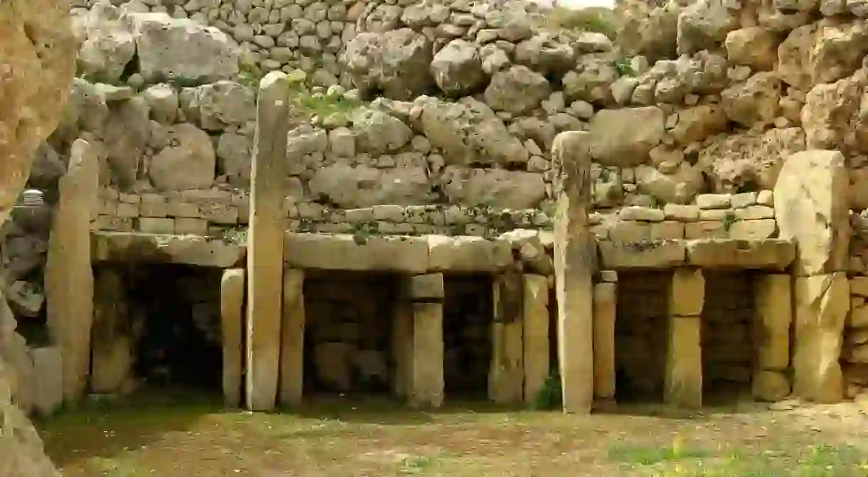 Altars at Ggantija Temples