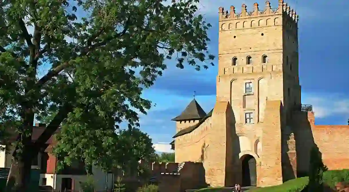 Entrance to Lubarts Castle