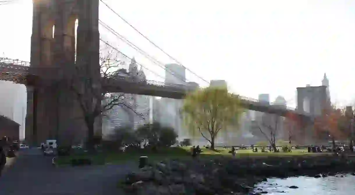 A view of Brooklyn Bridge