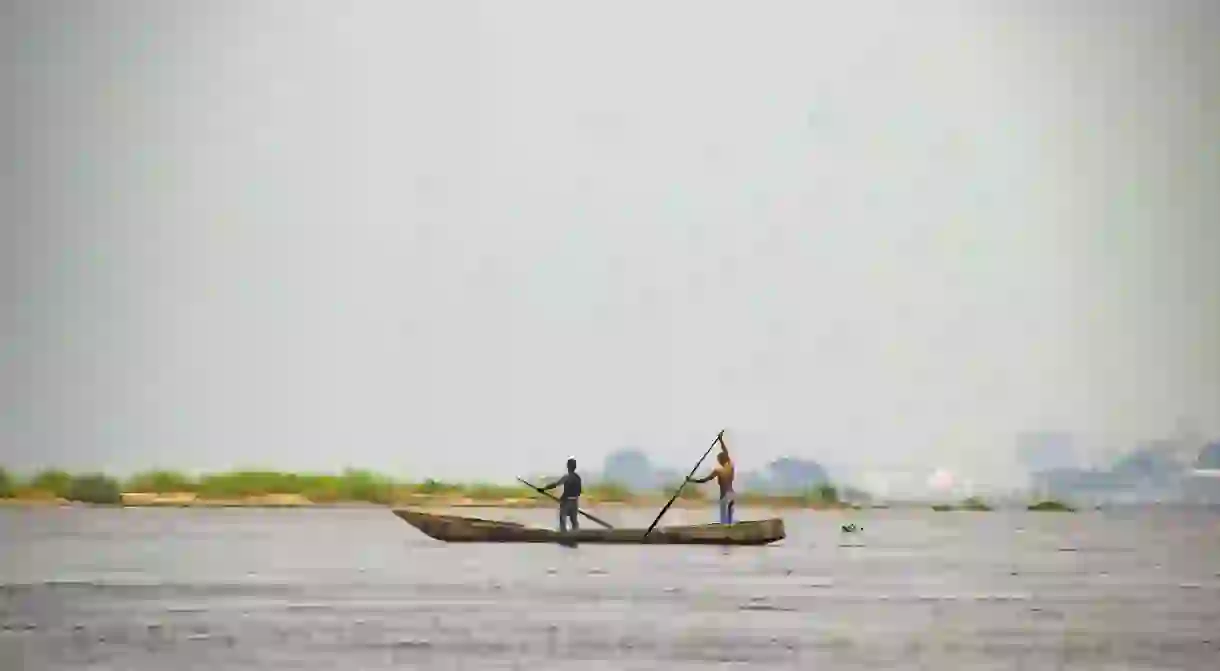 Crossing the Congo River