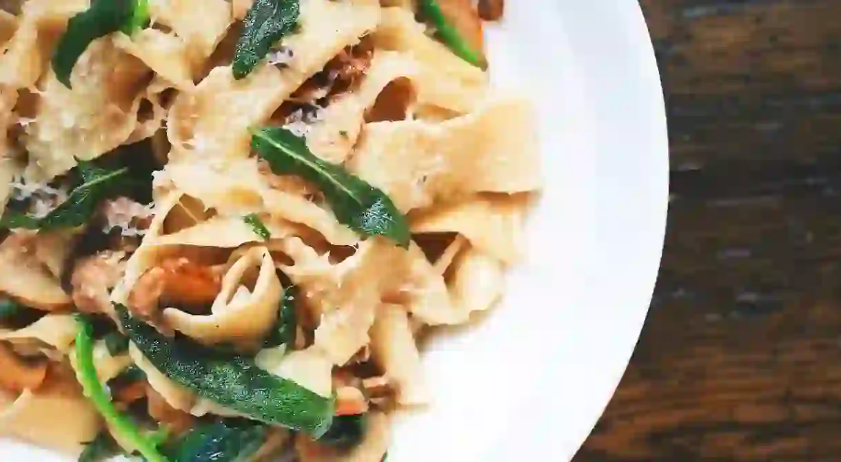 Delicious pasta dish