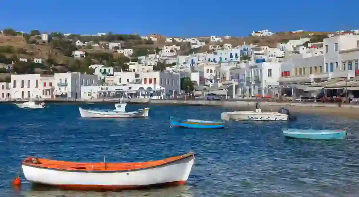 The island of Mykonos offers a cosmopolitan vibe, with plenty of fantastic hotels to match