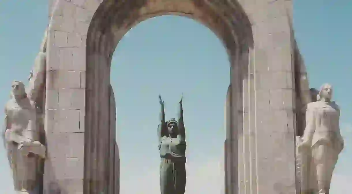 War memorial in Marseille, France