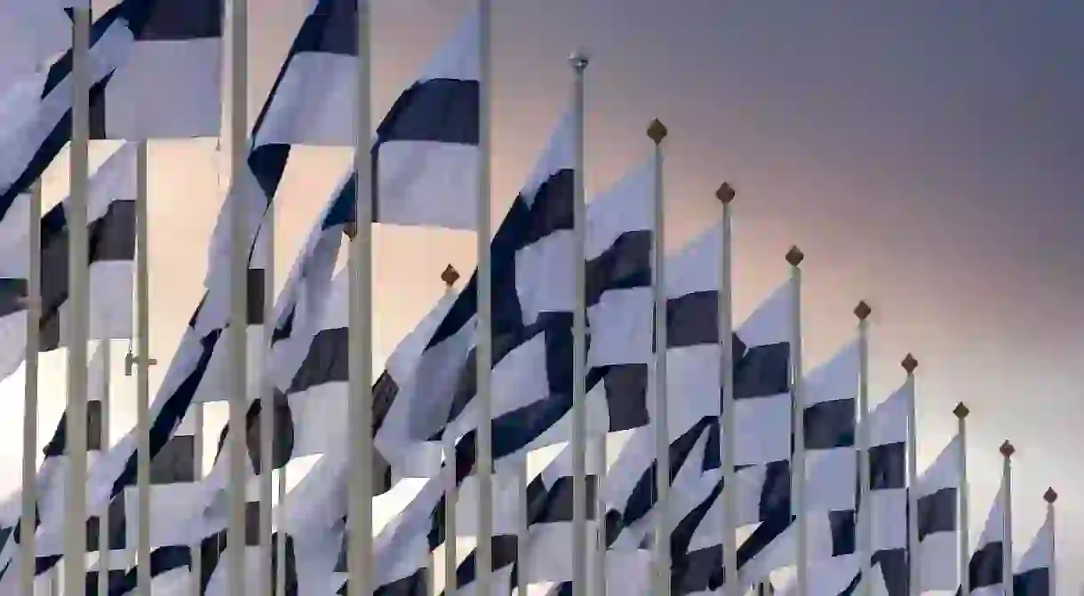 Finnish flags