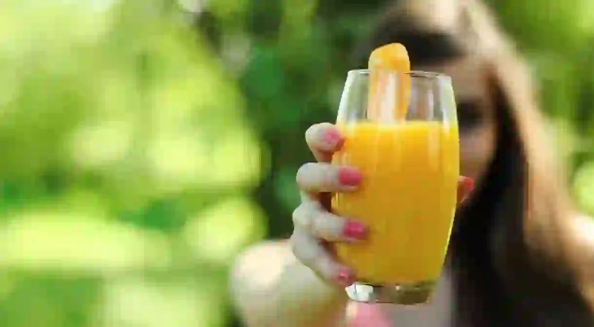 Juice is healthy and nourishing for the body.