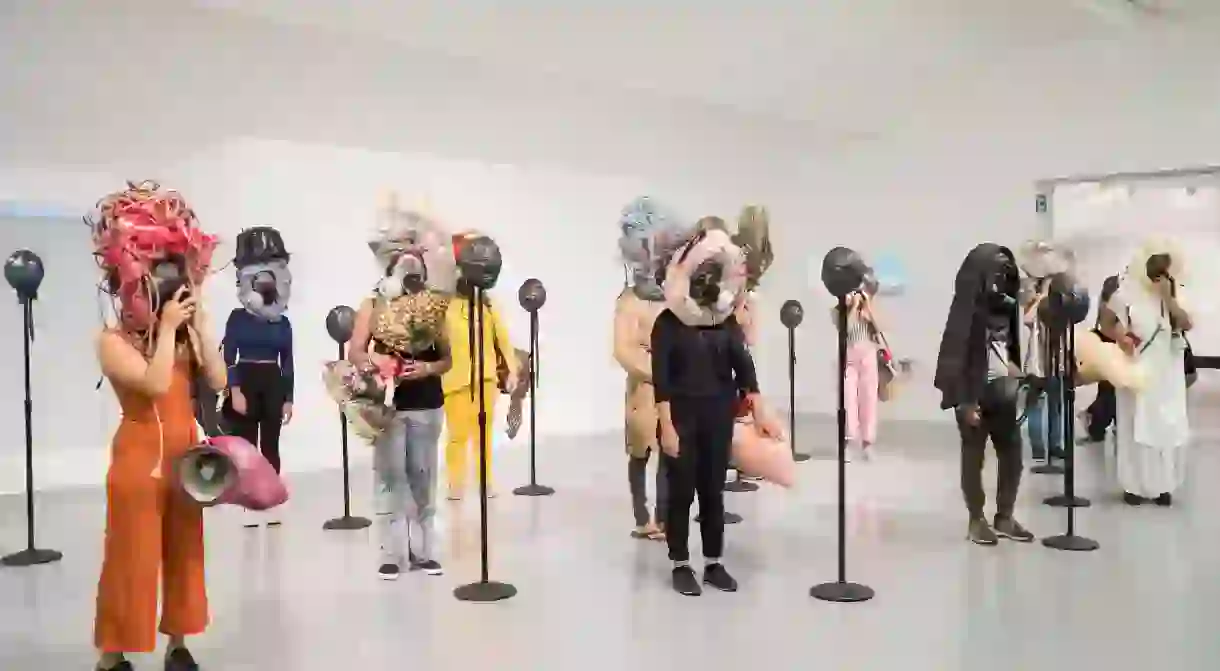 Kevin Beasleys performance of Your face is/is not enough (2016)