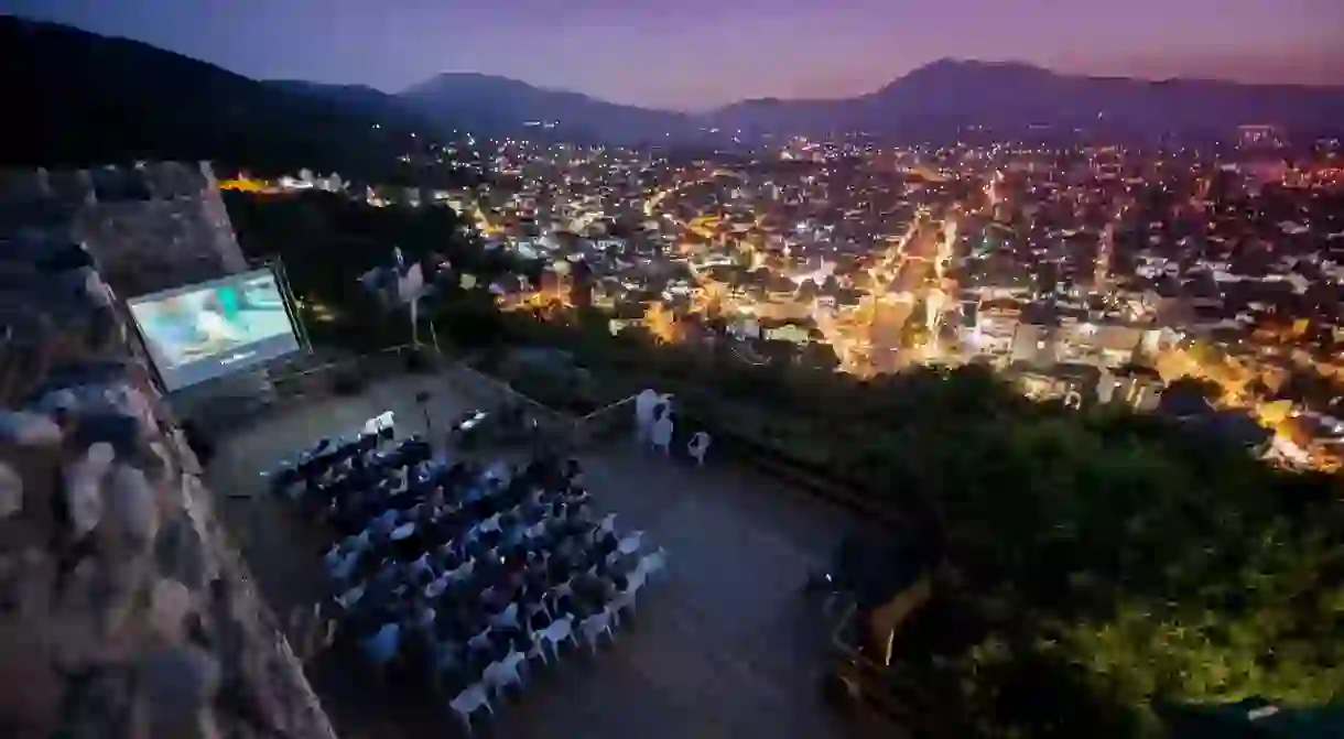 The old fortress of Prizren is home to the DokuFest, the main festival in Kosovo