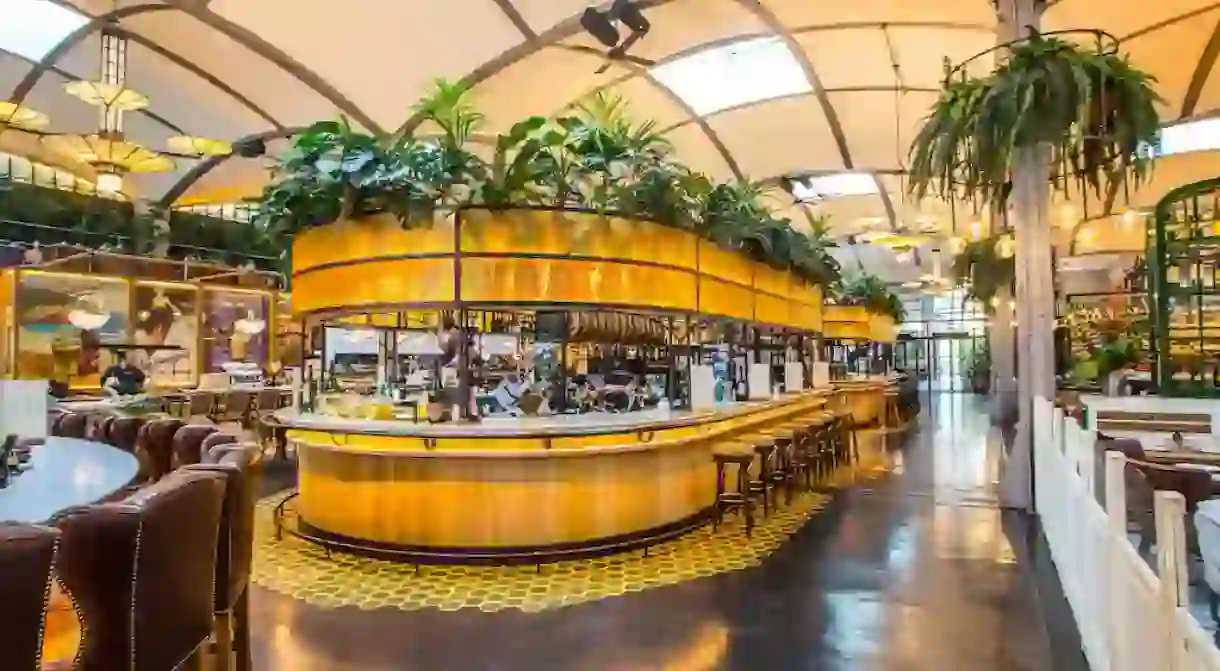 The bar at El Nacional