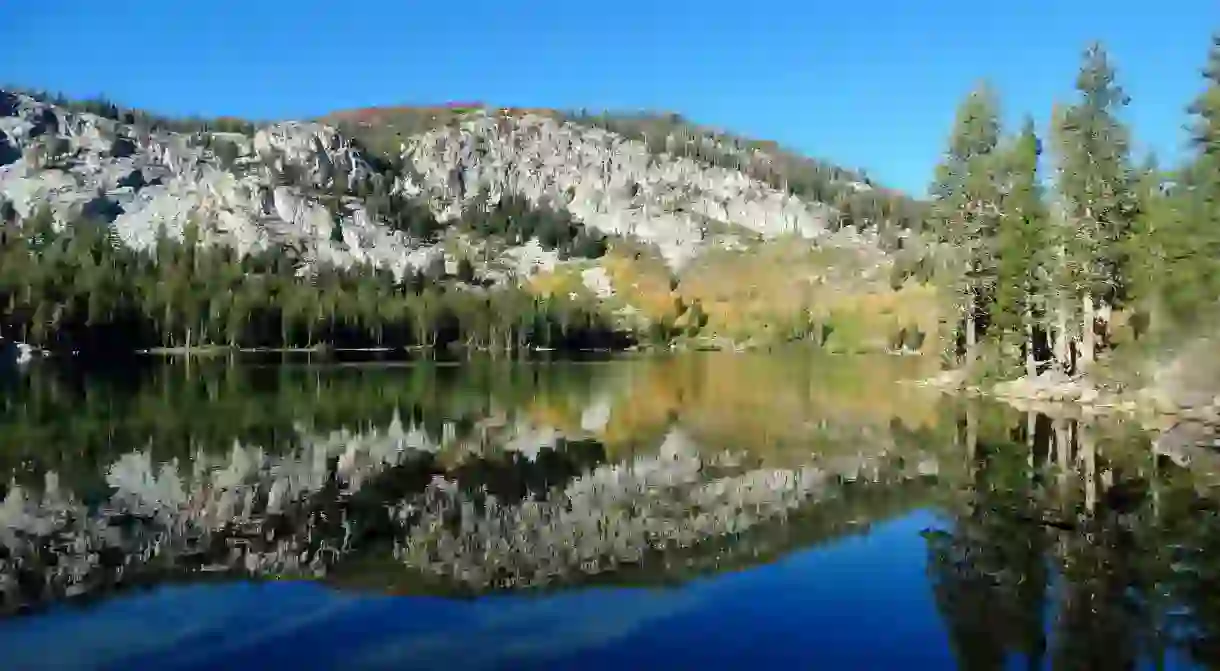 Lake George is one of numerous lakes in the area