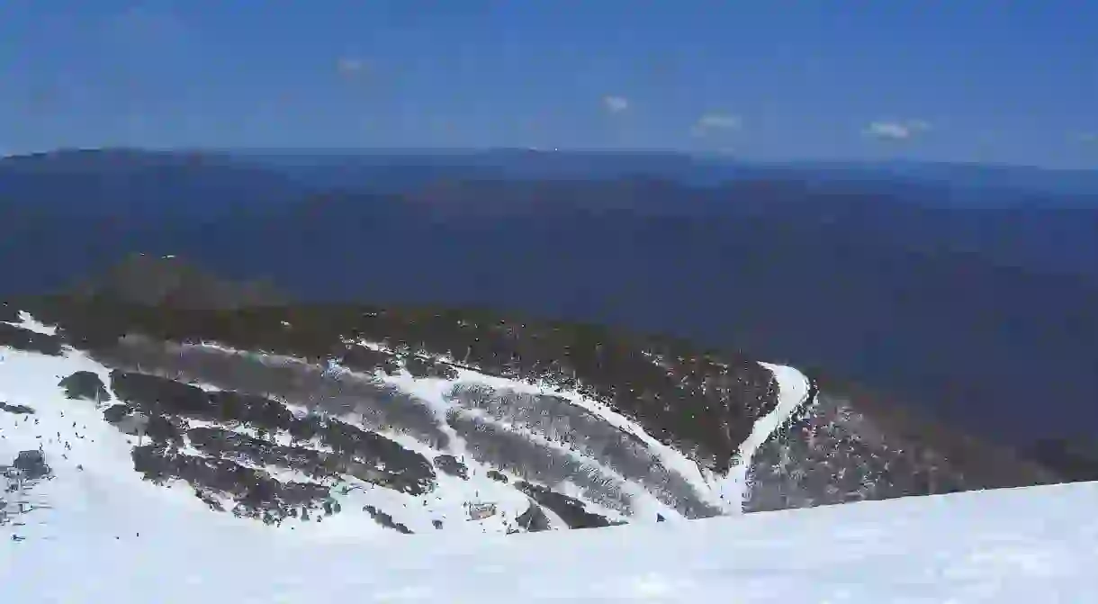 The summit of Mt. Buller