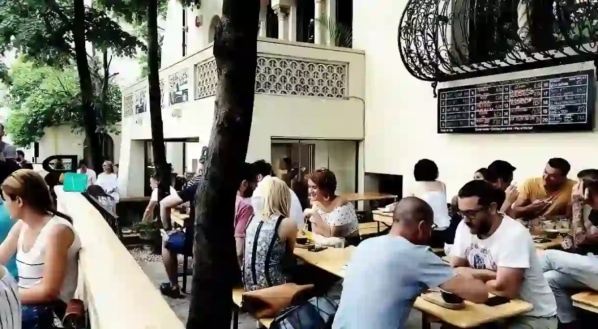 Mikkeller Bucharest terrace