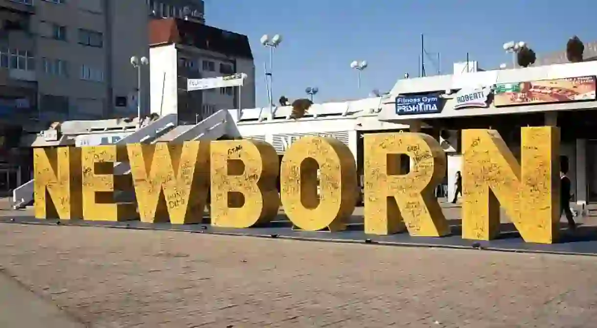 Newborn Monument, Pristina