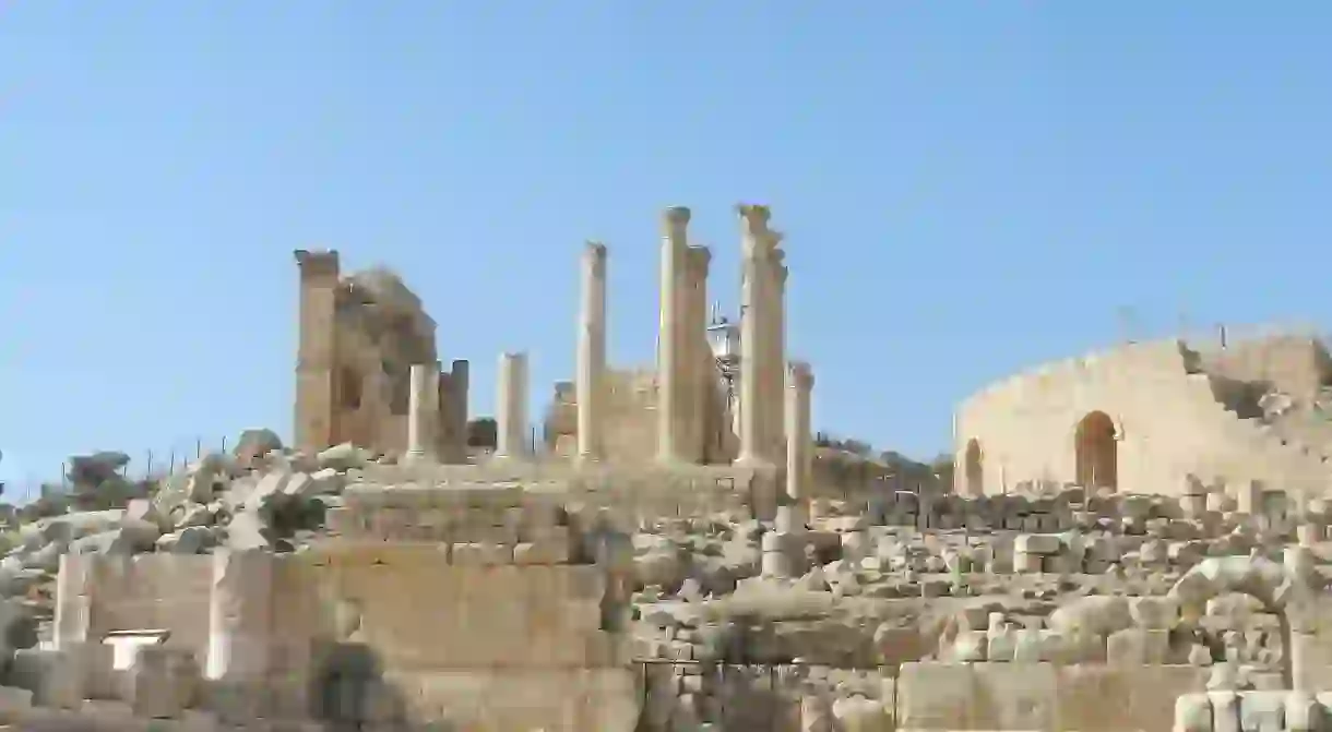 Roman columns of Jerash