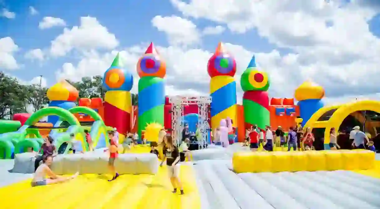 Big Bounce America, the worlds largest bounce house