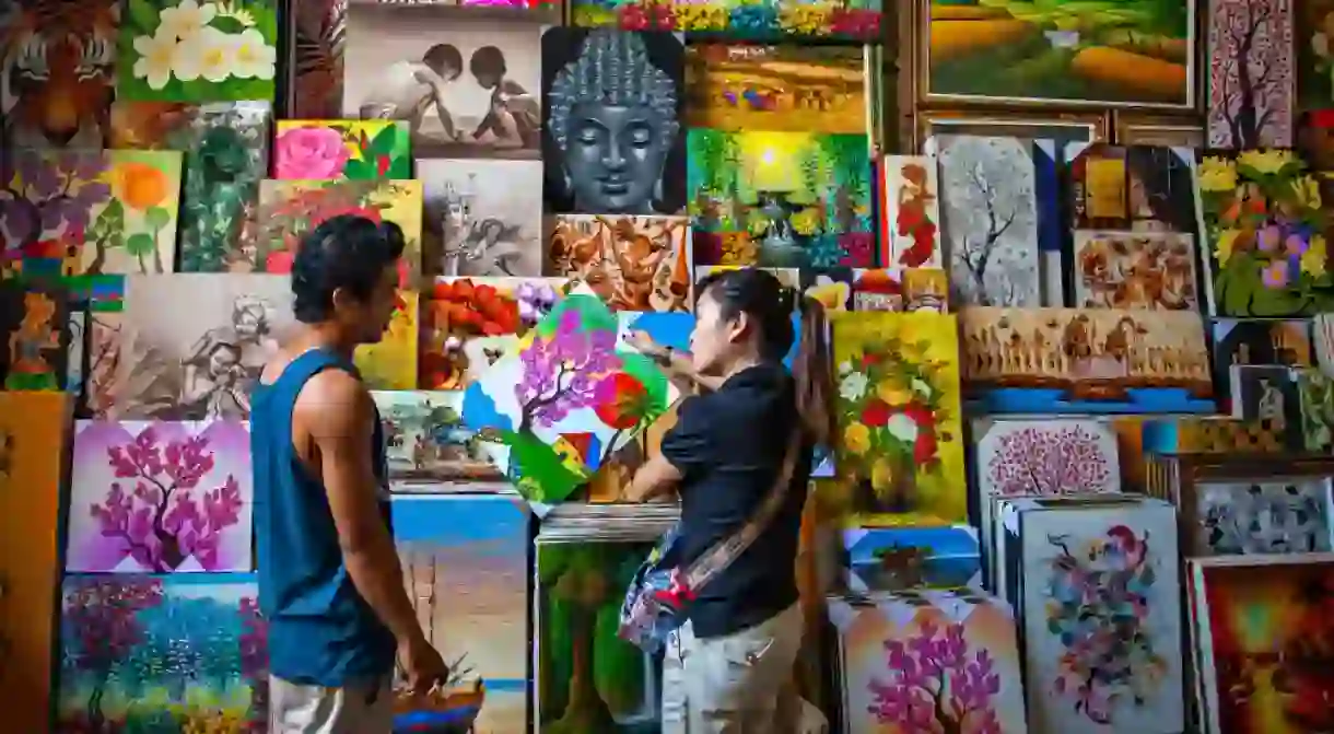 Sukawati Art Market, Bali, Indonesia