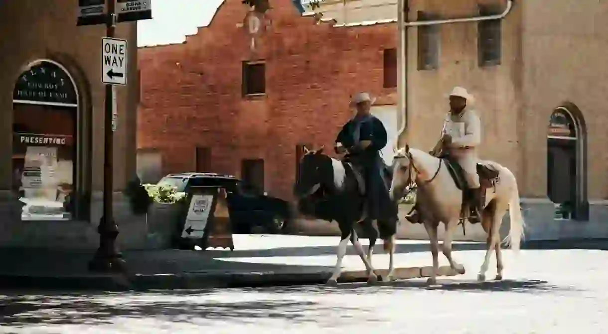 Cowboys in Forth Worth Stockyards