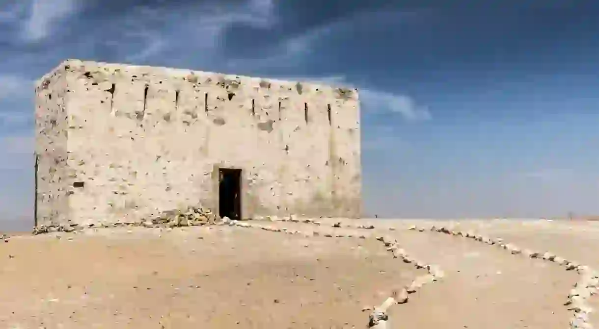 The ancient city of Ubar, Shisr, in the Dhofar region, Oman