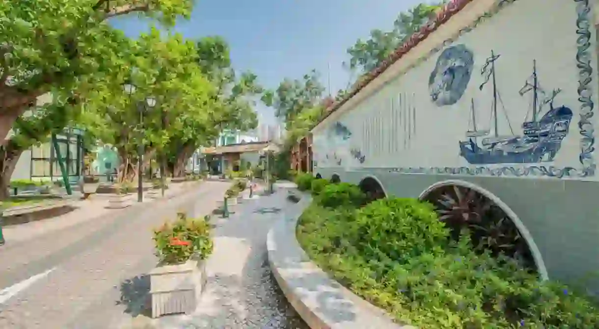 Lose yourself in one of the many secret gardens in Taipa Village