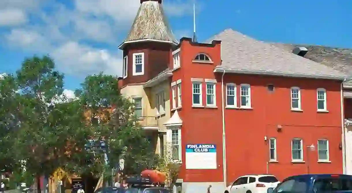 The Finnish Labour Temple in Thunder Bay, Ontario.