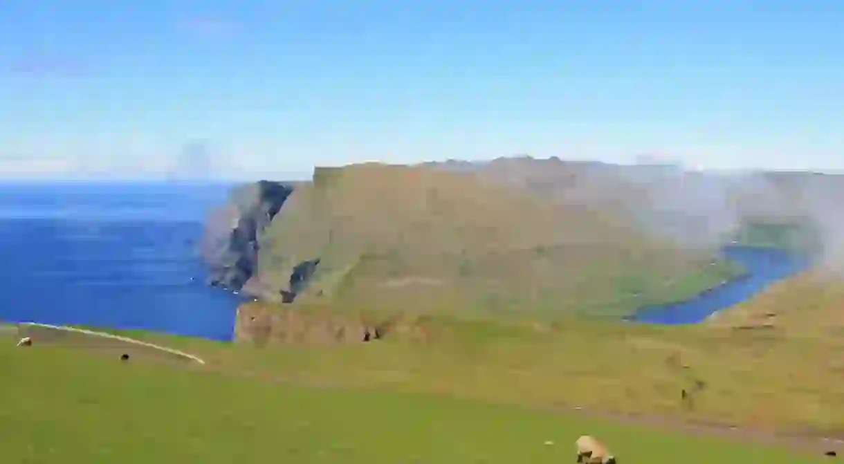 The spectacular landscape of the Faroe Islands