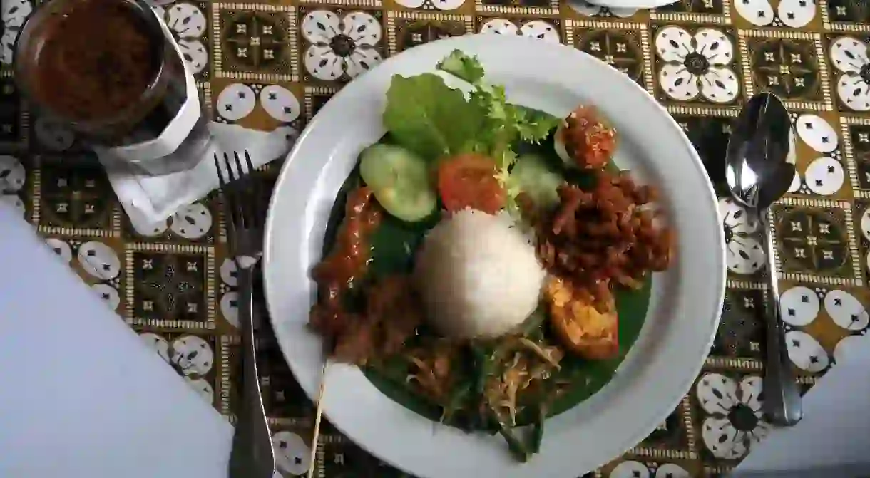 Simple Indonesian food