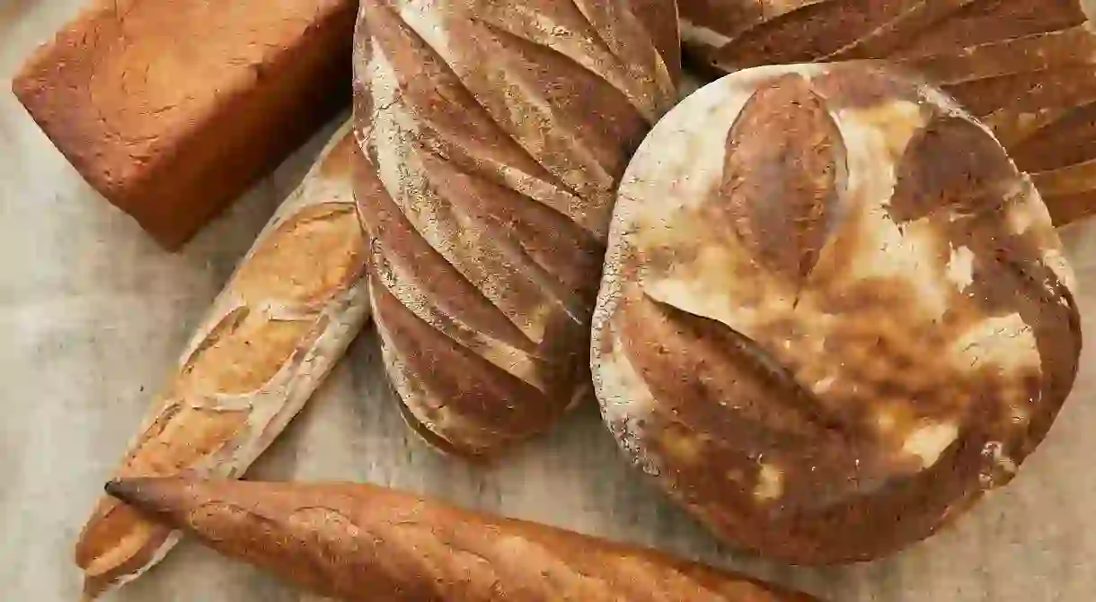 Bien Cuit specializes in breads like baguette, sourdough and pain de mie